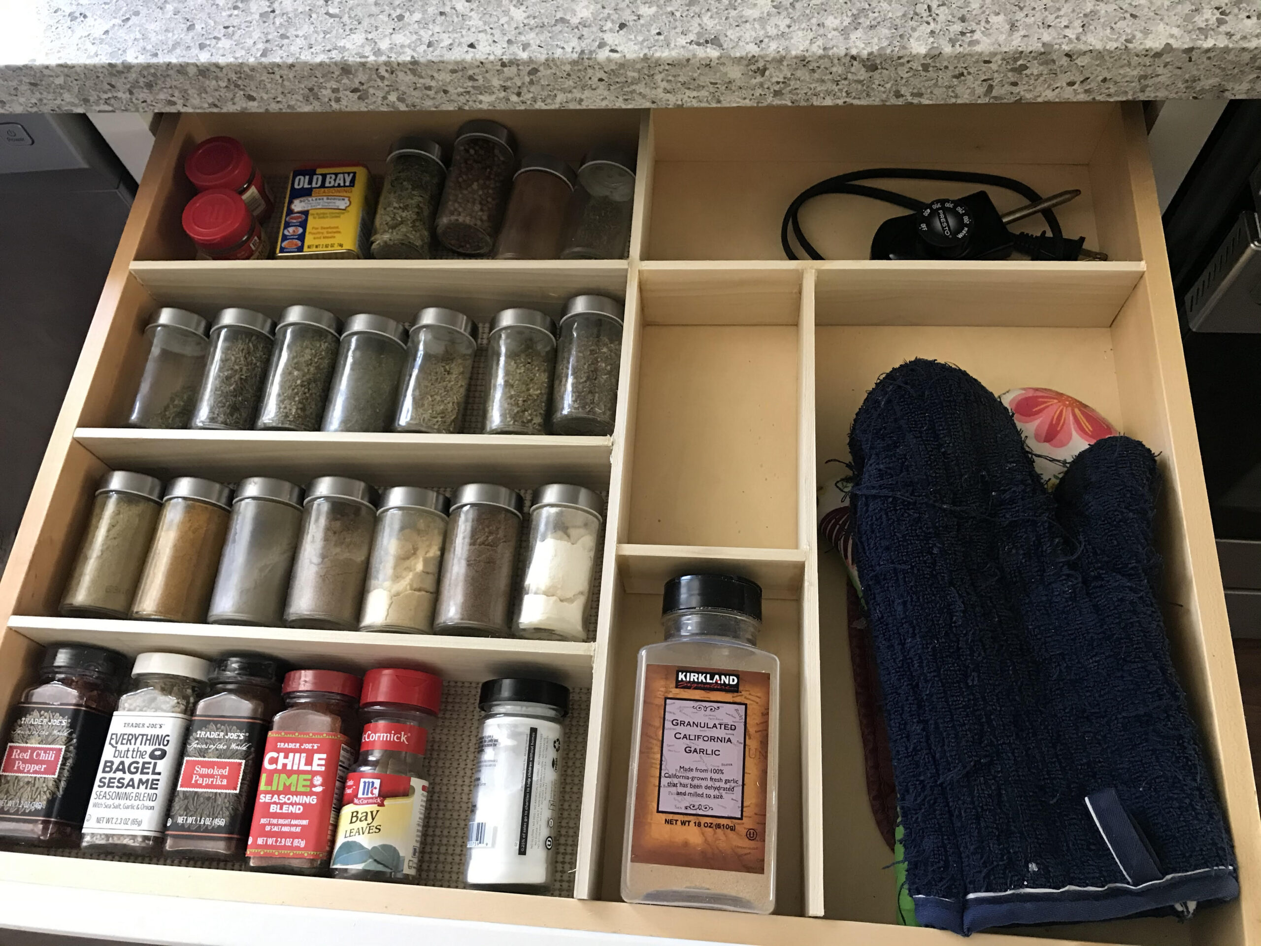 DIY Custom Wood Drawer Organizer