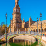 Plaza de España in Seville Spain