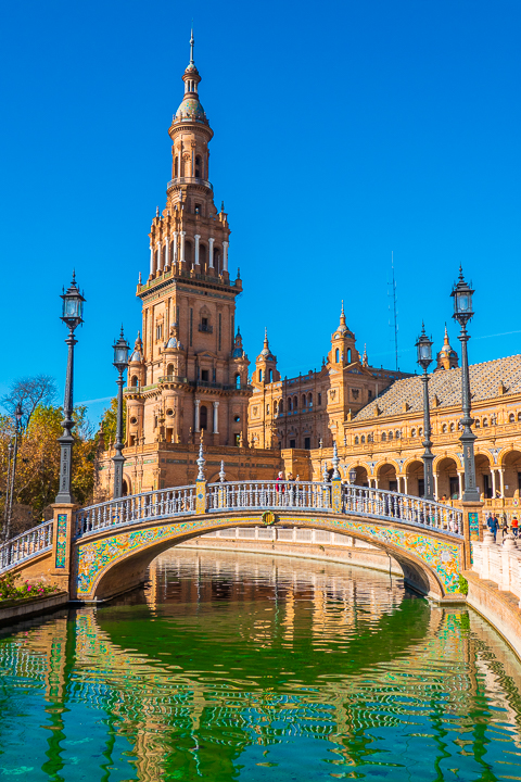 Plaza de España in Seville Spain