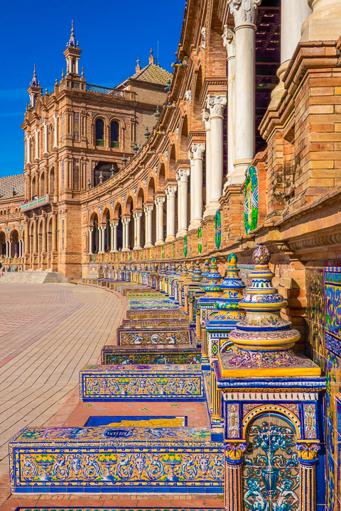 Plaza de España in Seville Spain