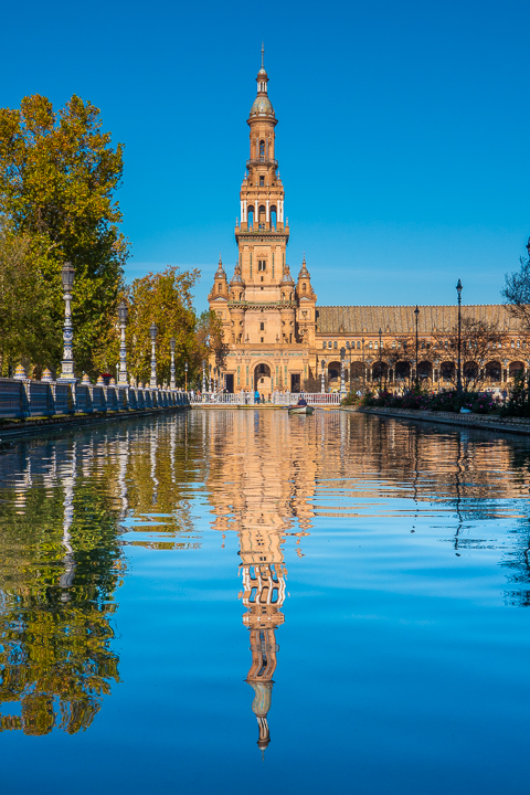 Plaza de España in Seville Spain