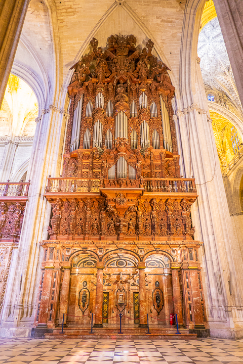 Catedral de Sevilla (Seville Cathedral) in Seville Spain