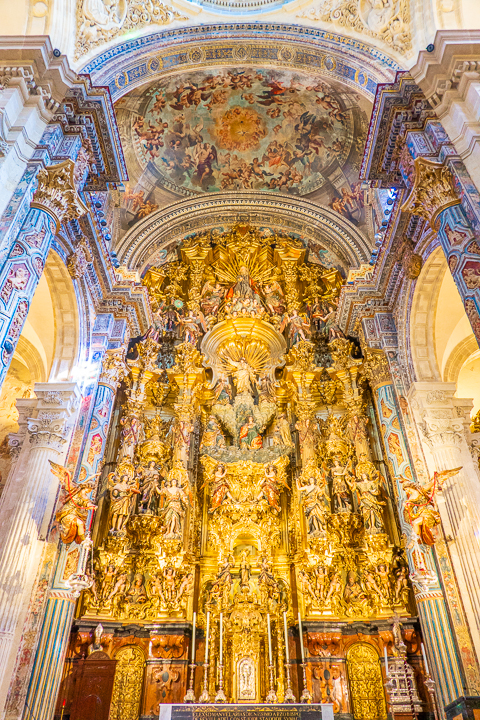 Church of the Divine Saviour in Seville Spain