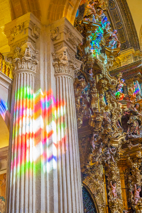 Church of the Divine Saviour in Seville Spain