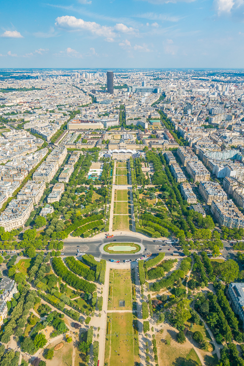 View from the Eiffel Tower — The BEST Things To Do In Paris If You Only Have One Day!!