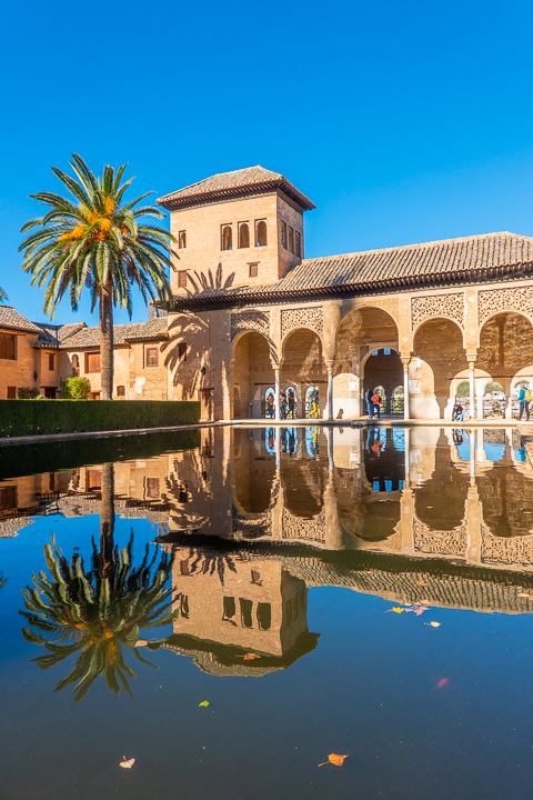 The Alhambra in Granada Spain