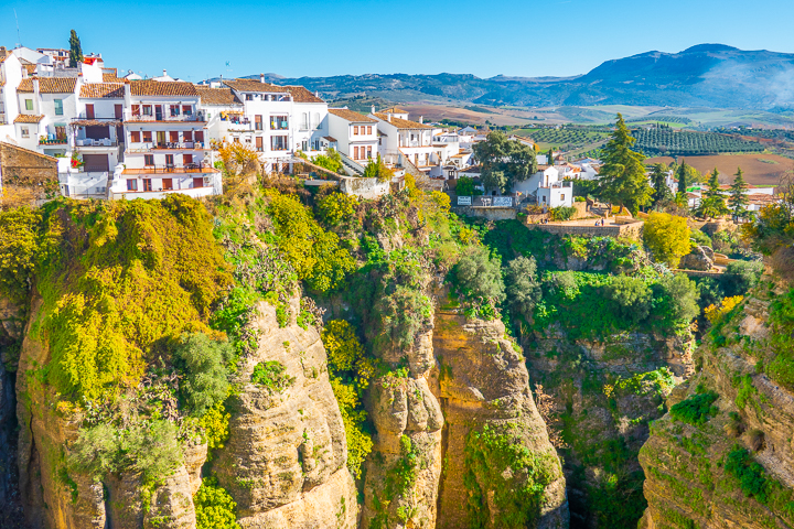 El Tajo Gorge in Ronda Spain