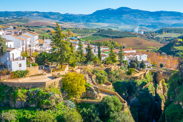 El Tajo Gorge in Ronda Spain