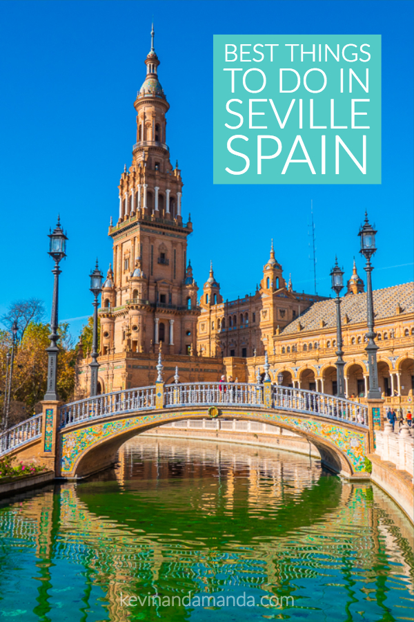 Plaza de España in Seville Spain