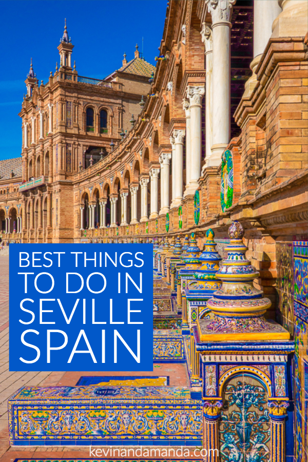 Plaza de España in Seville Spain