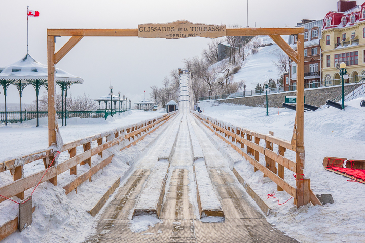 Sledding Quebec City