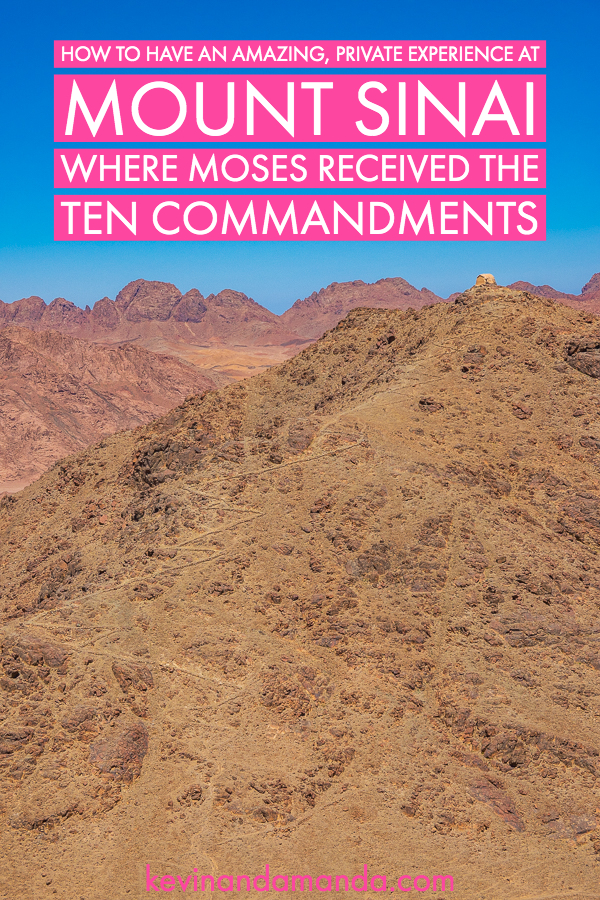 Tips for Hiking Mount Sinai