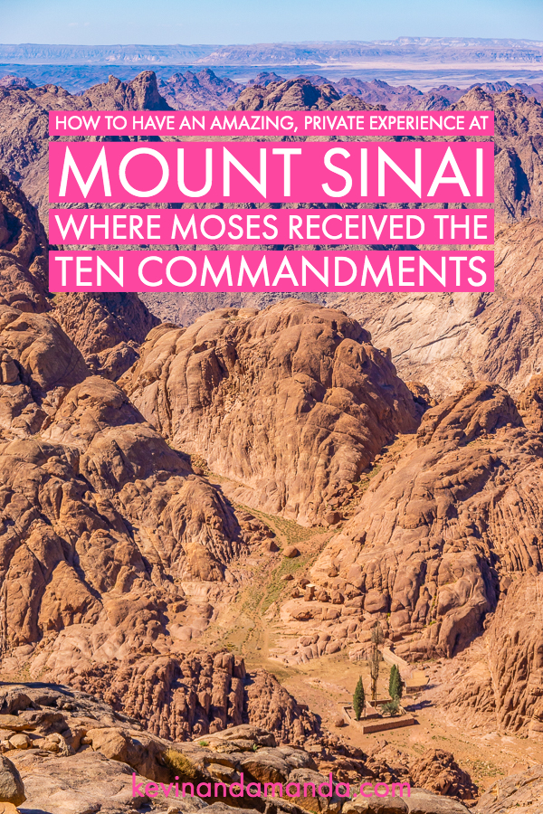 Tips for Hiking Mount Sinai