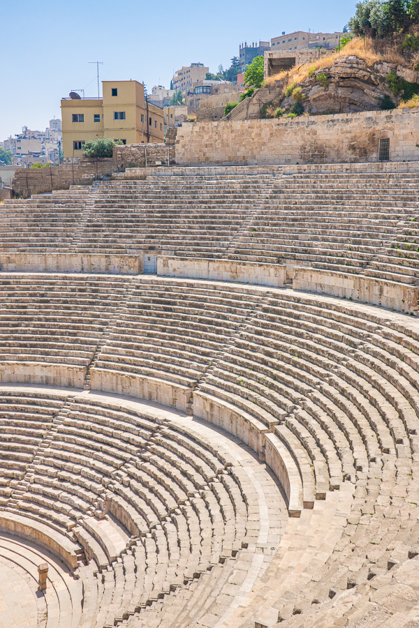 Roman Theatre in Amman Jordan