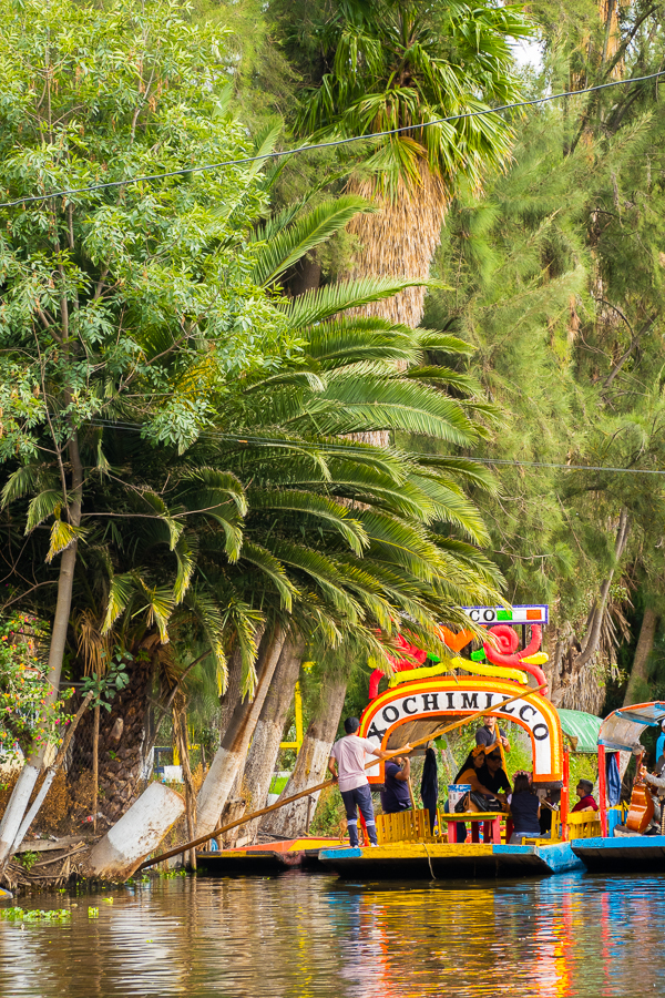 Trajineras Boat Ride Xochimilco Canals