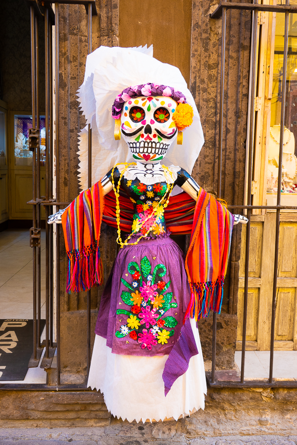 Day of the Dead Skull Catrina