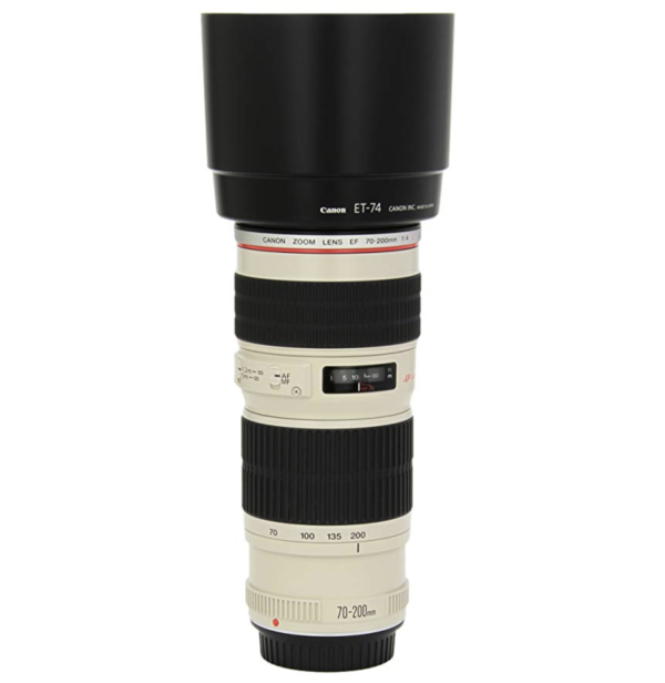 Canon EF 70-200mm f/4L USM Telephoto Zoom Lens for Canon SLR Cameras, Lens Only