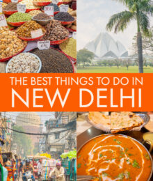 Pinterest image for New Delhi Travel Guide — Best Things To Do in the Capital of India