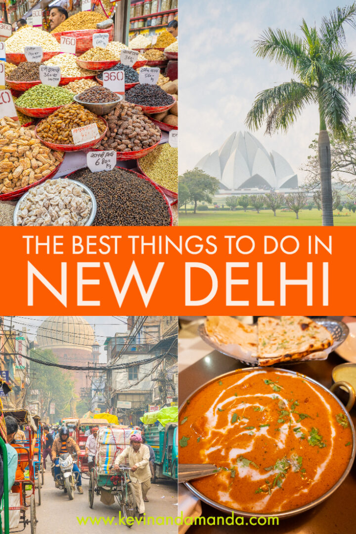 Pinterest image for New Delhi Travel Guide — Best Things To Do in the Capital of India
