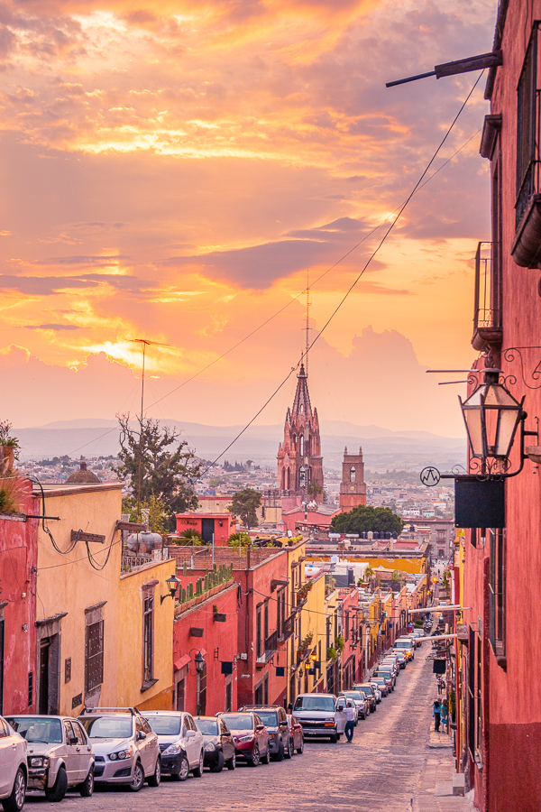 Sunset in San Miguel de Allende