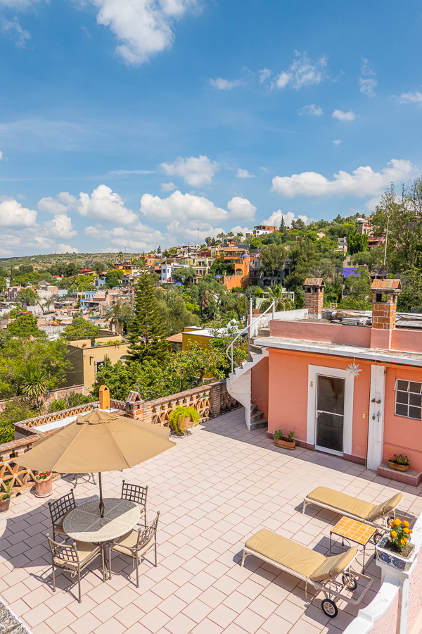 Rooftop Terrace in San Miguel de Allende