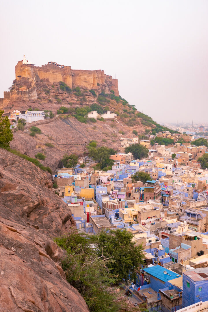 Scenic view of the city of Jodhpur, India