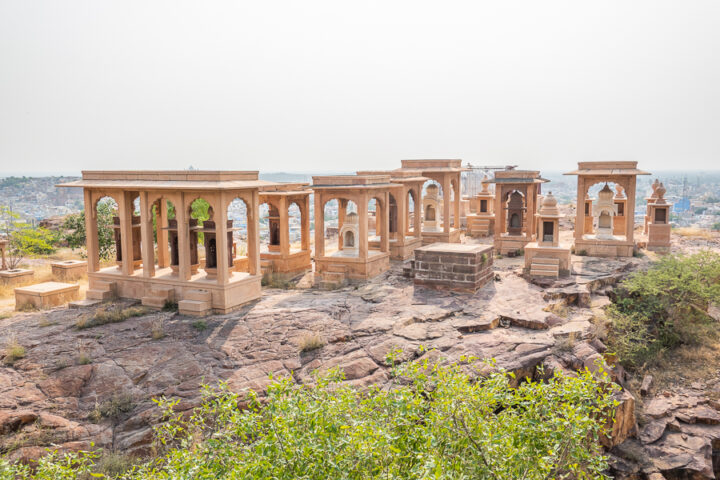 Memorials in Jodhpur, India