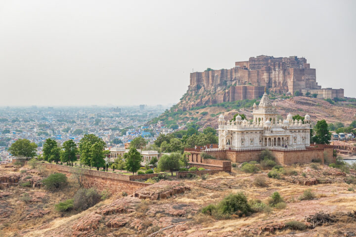 Beautiful view of the city of Jodhpur, India