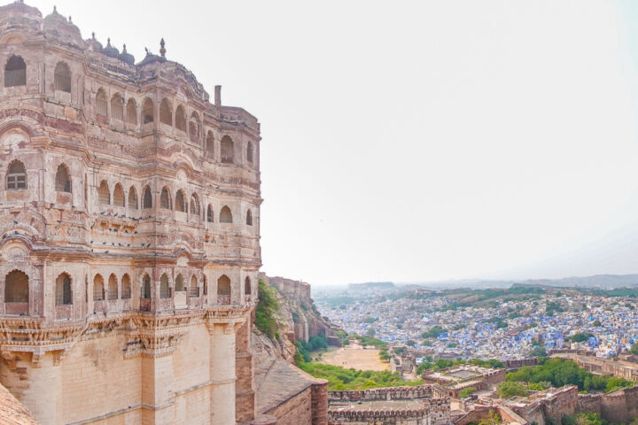 View of the Mehrangarh Fort in Jodhpur, India