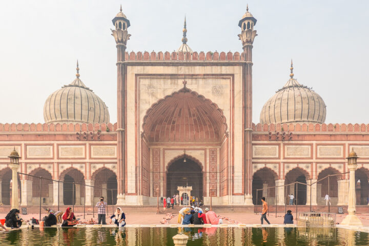 Jama Masjid, the largest mosque in India