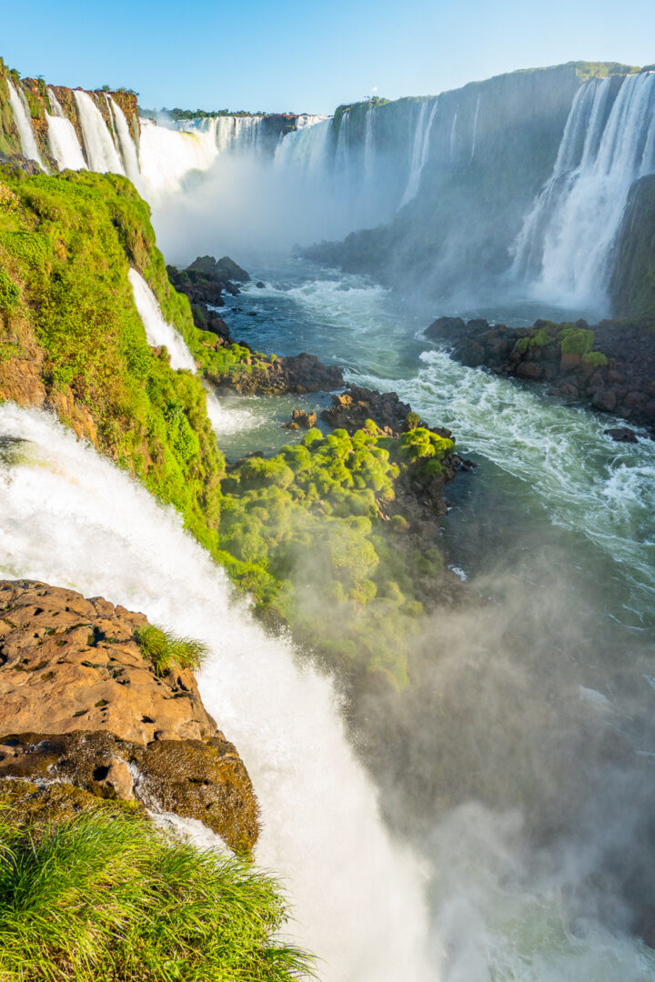 Photo of Iguazu Falls from Brazil.