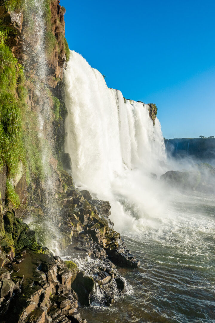 Photo of Iguazu Falls from Brazil.