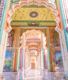 Colorful Gate in Jaipur India