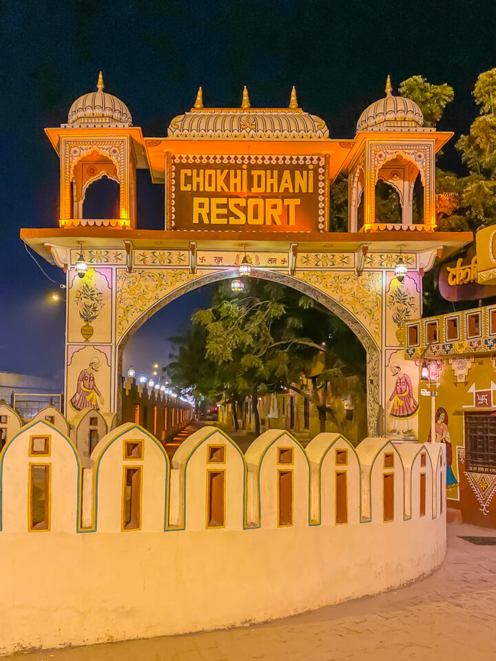 Chokhi Dhani Village in Jaipur, India