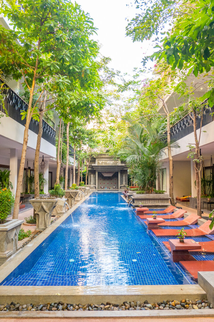 Pool at Golden Temple Retreat Siem Reap Hotels