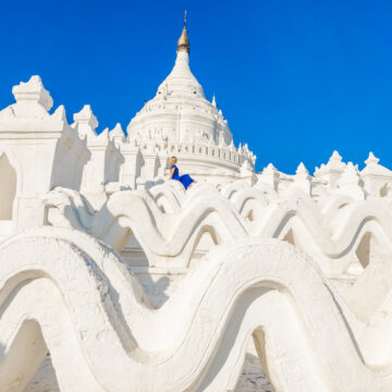 White Temple Myanmar - Mya Thein Tan Pagoda