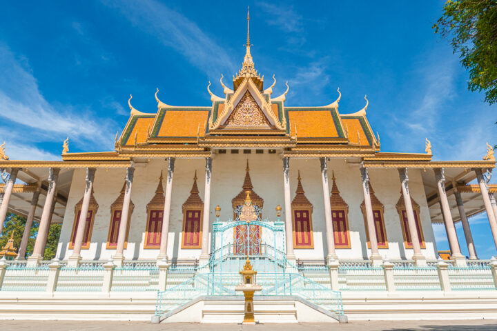 the silver pagoda of the royal palace