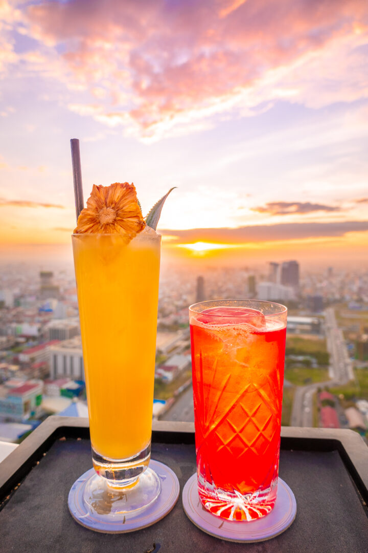 Visit the Sora Skybar during your trip to Phnom Penh