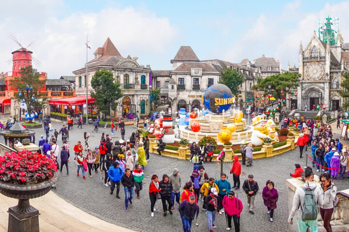 french village at ba na hills