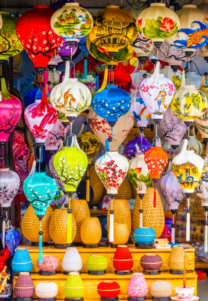 paper lanterns in Hoi An, Vietnam