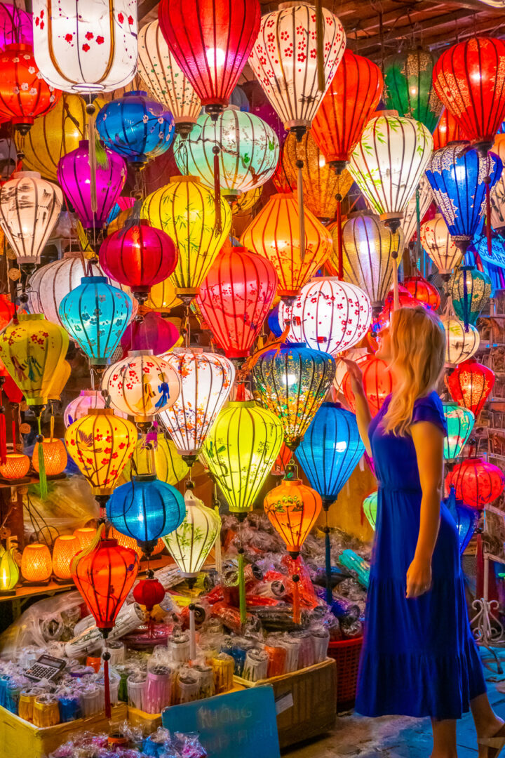 paper lanterns | best things to do in hoi an