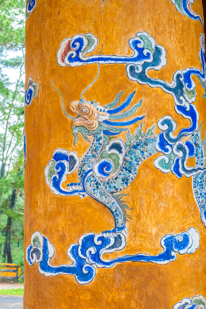 dragon artwork in hue