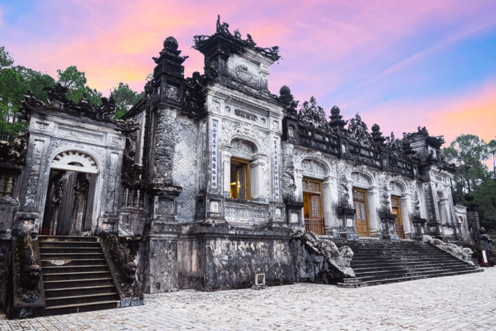 things to do in hue | visit the tomb of emperor khai dinh imperial city