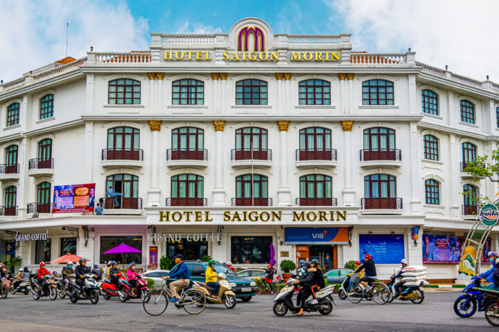 stay in the hotel saigon morin during your trip to hue