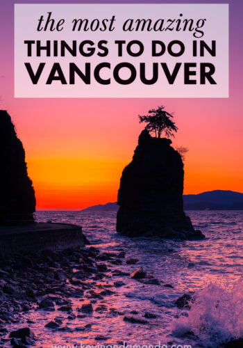 Vancouver itinerary
