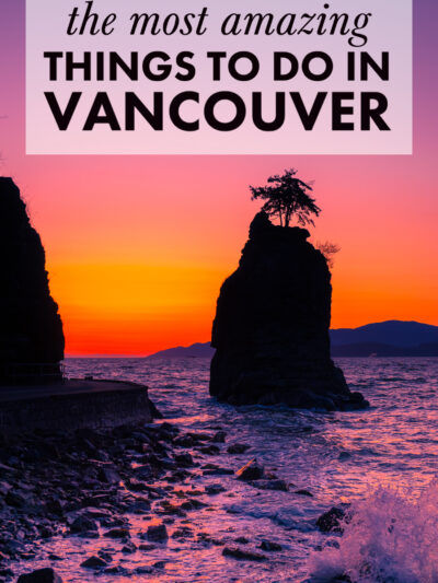 Vancouver itinerary