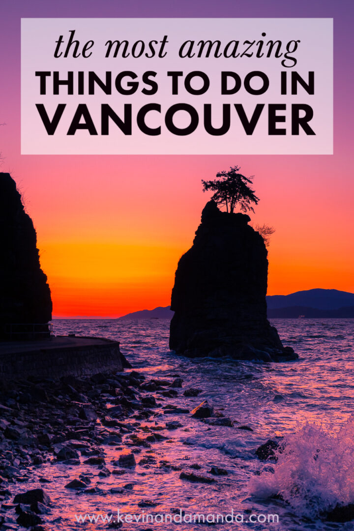 Vancouver itinerary