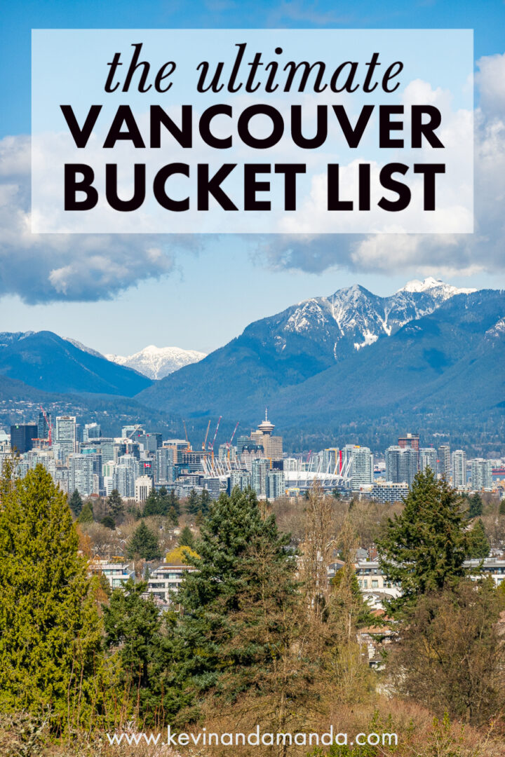 vancouver bucket list