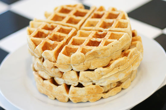 Cinnamon Nutmeg Waffles