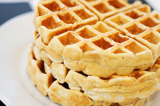 Cinnamon Nutmeg Waffles